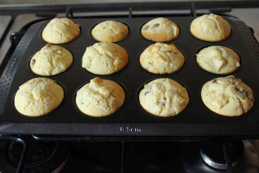 Muffin mele e uvetta