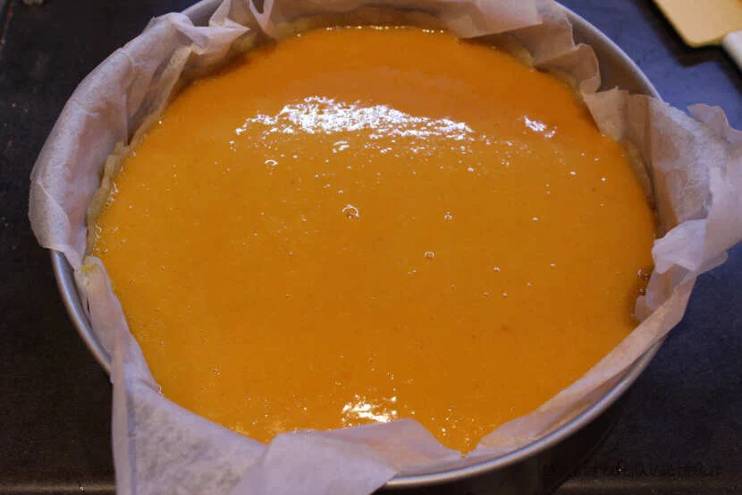 Torta di zucca di halloween