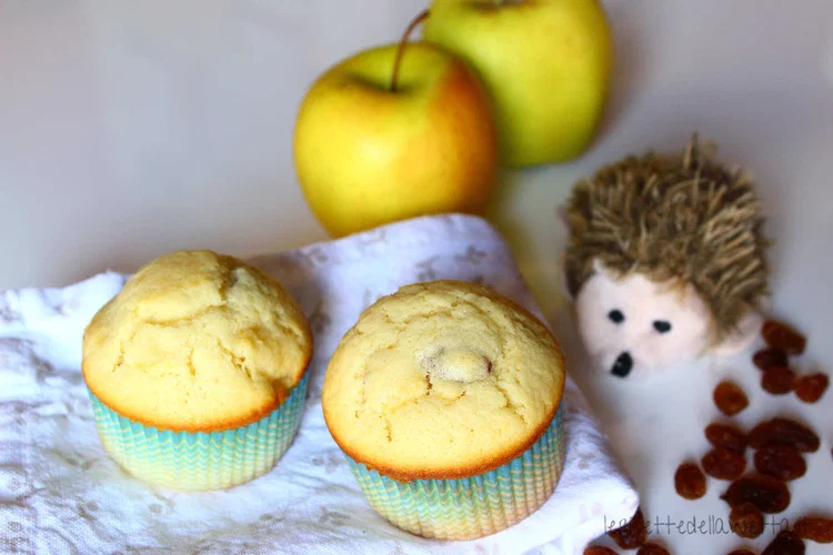 Muffin mele e uvetta
