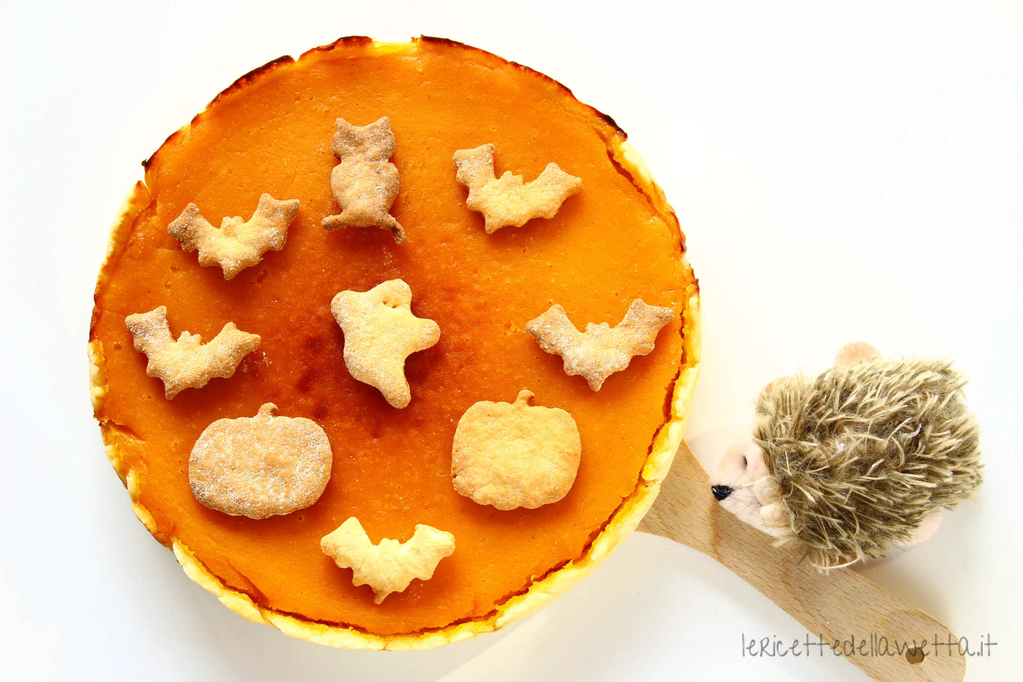 torta di zucca di halloween