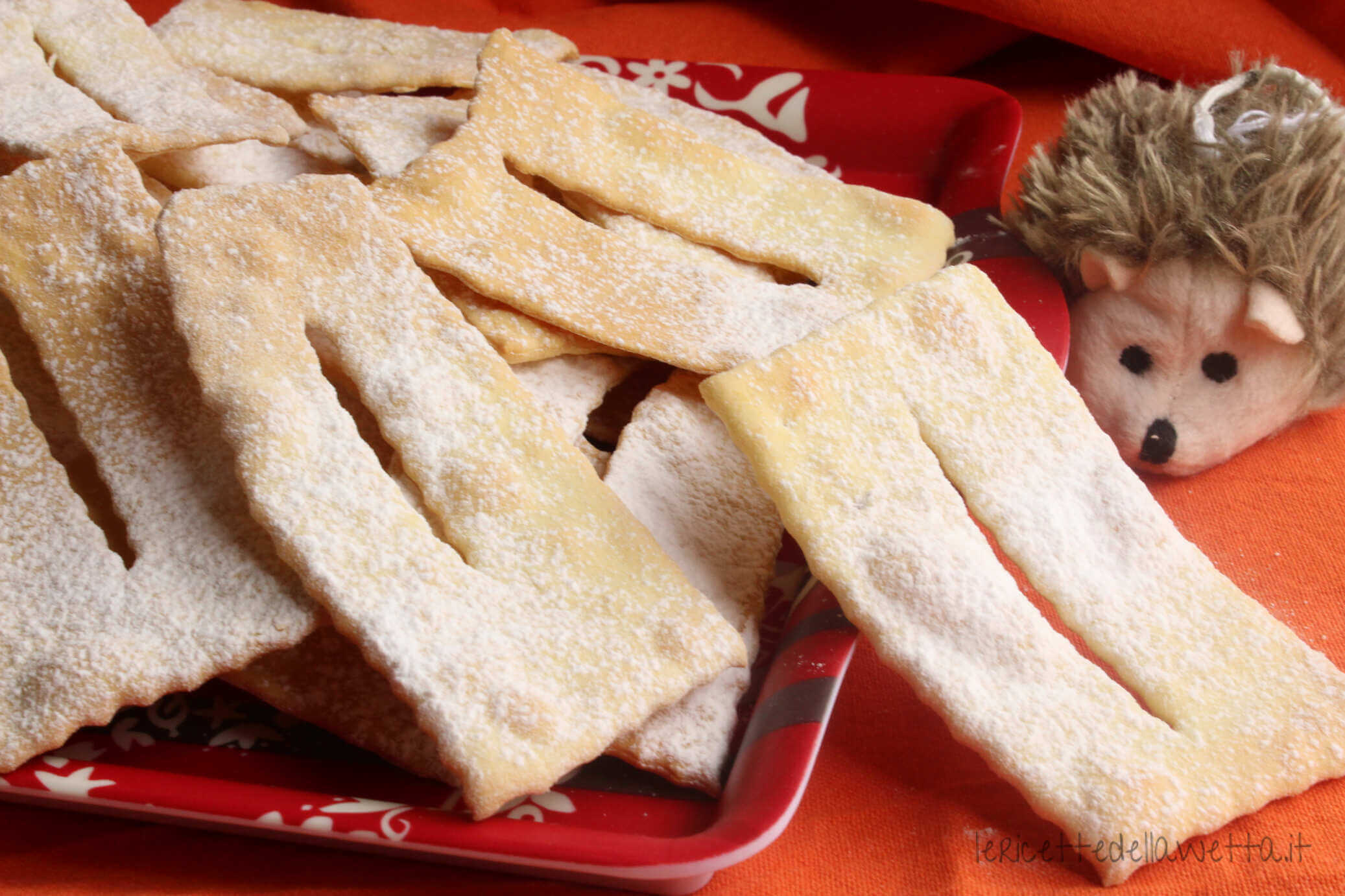 Chiacchiere al forno