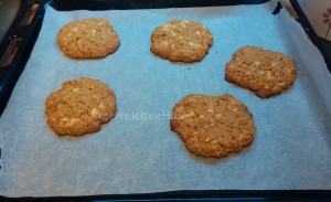 cottura biscotti avena