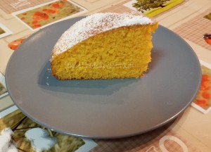 fetta torta di carote